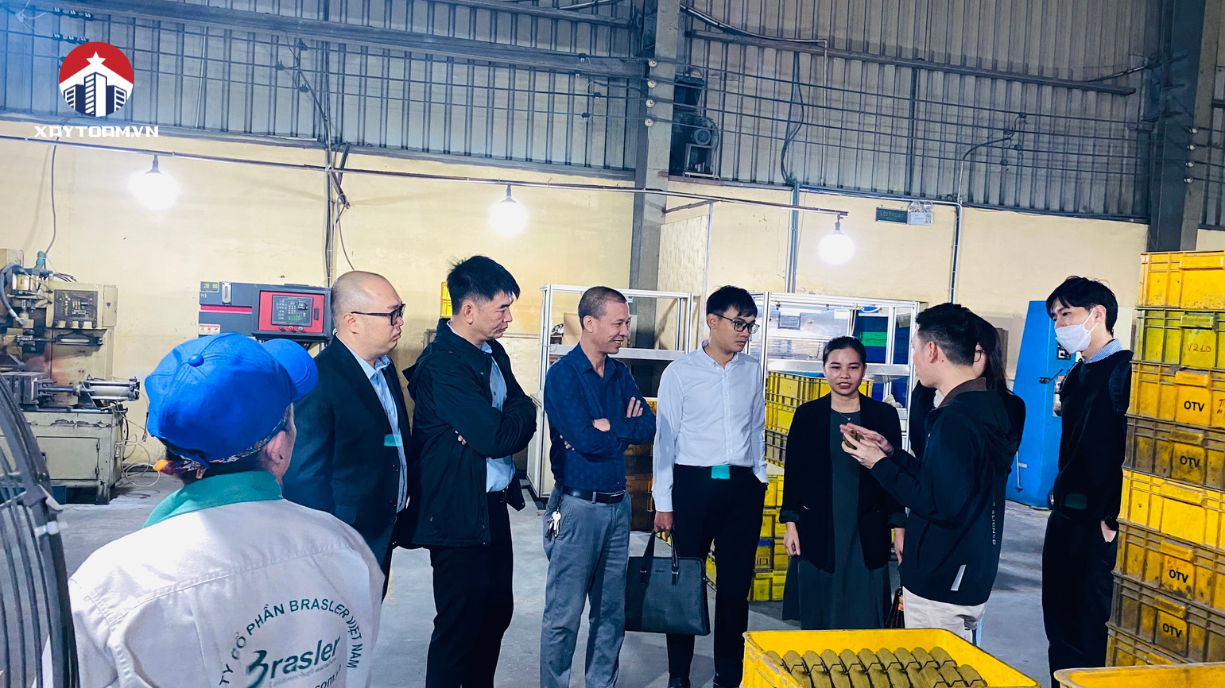 THĂM QUAN NHÀ MÁY VÀ QUY TRÌNH SẢN XUẤT THIẾT BỊ VỆ SINH CHÍNH HÃNG TẠI BRASLER VIỆT NAM