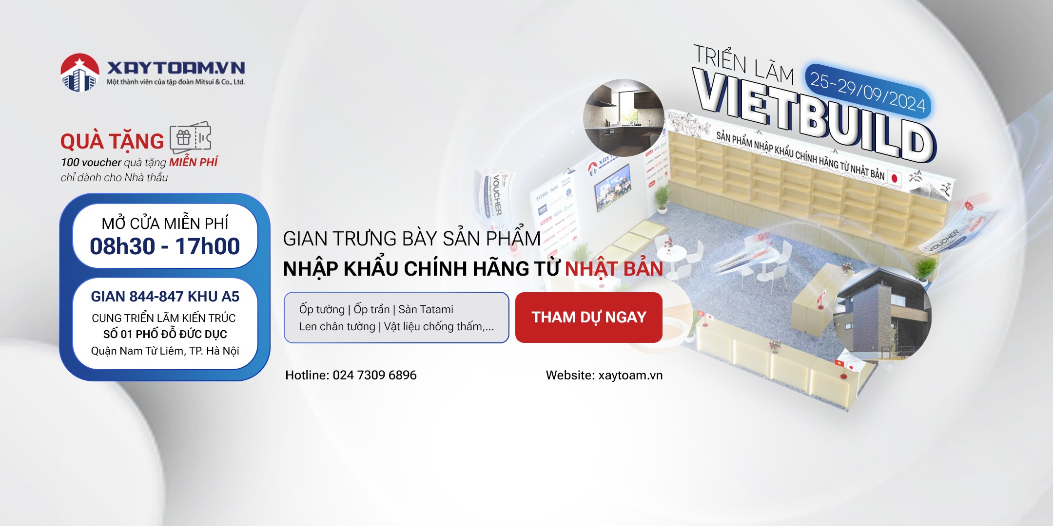 MVC & CO THAM GIA TRIỂN LÃM VIETBUILD HÀ NỘI 2024 – LẦN 2: DIỆN MẠO MỚI, TRẢI NGHIỆM ĐỈNH CAO