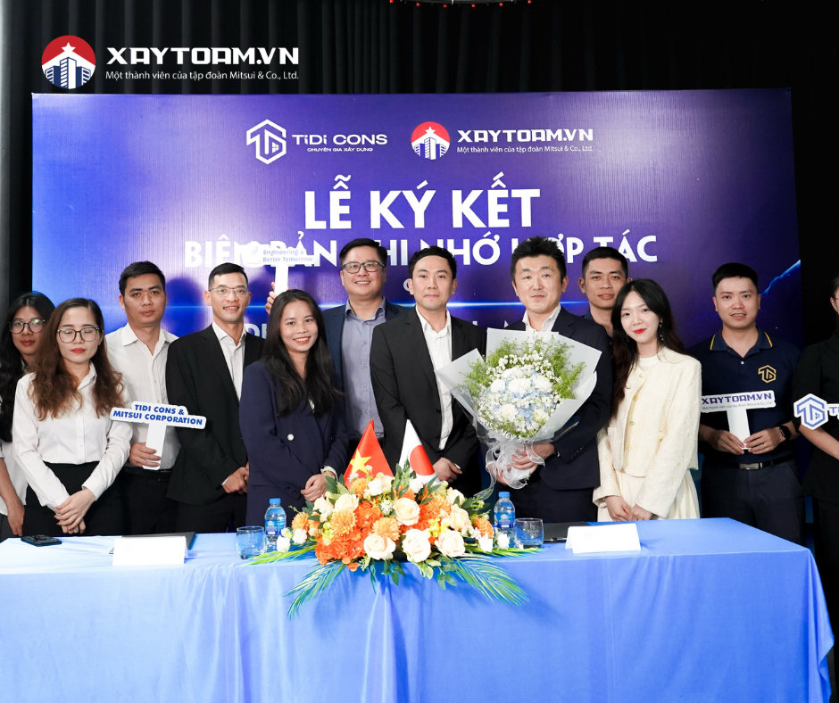 LỄ KÝ KẾT HỢP TÁC QUỐC TẾ: MVC & CO - TIDI CONSTRUCTION