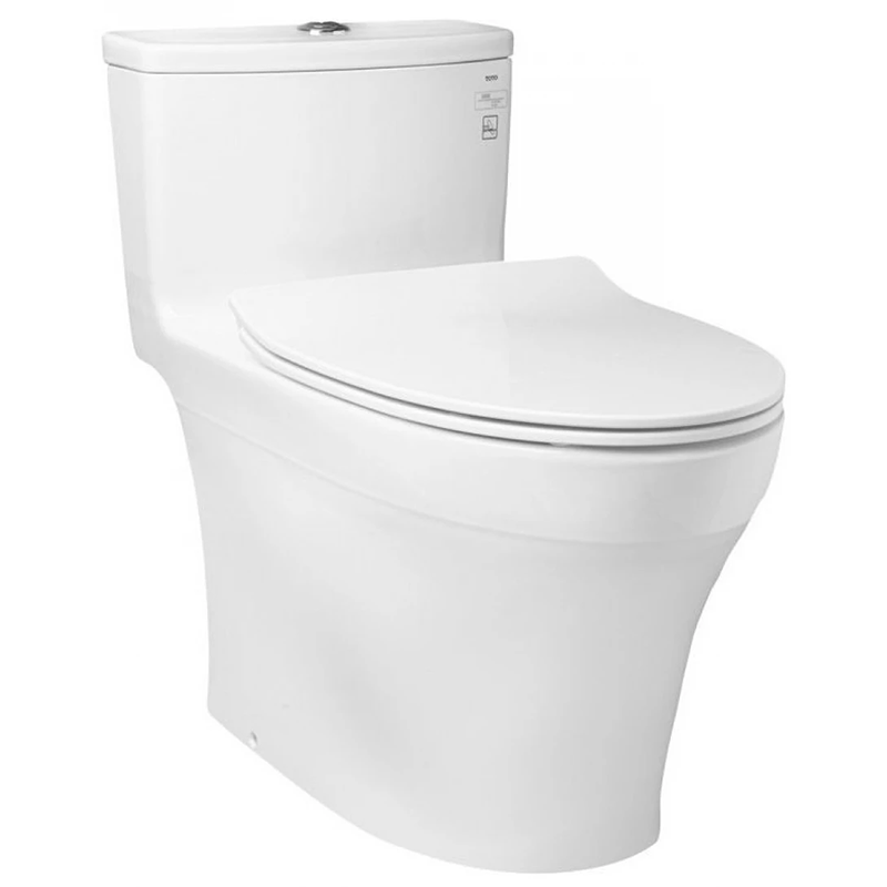 Bồn cầu 1 khối có thiết kế liền mạch mang đến tính thẩm mỹ cao hơn