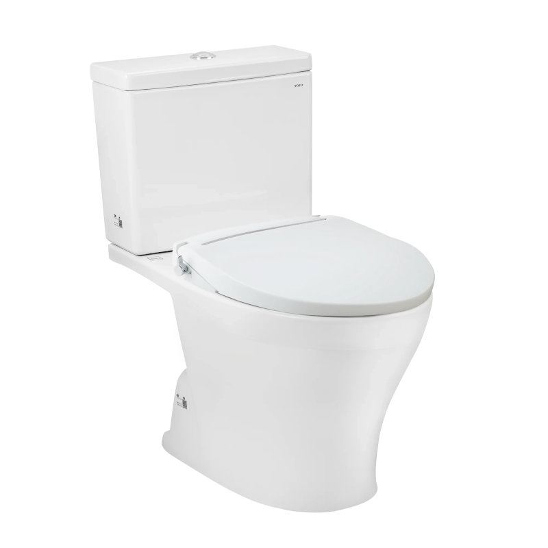 Bồn cầu 2 khối TOTO CS326DE2XW chất liệu sứ cao cấp bền bỉ, dễ dàng vệ sinh và chống bám bẩn tốt