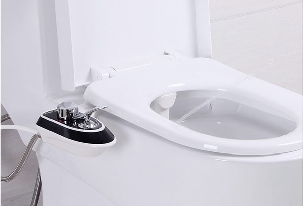 Cấp nguồn điện cho nắp bồn cầu và kiểm tra các tính năng