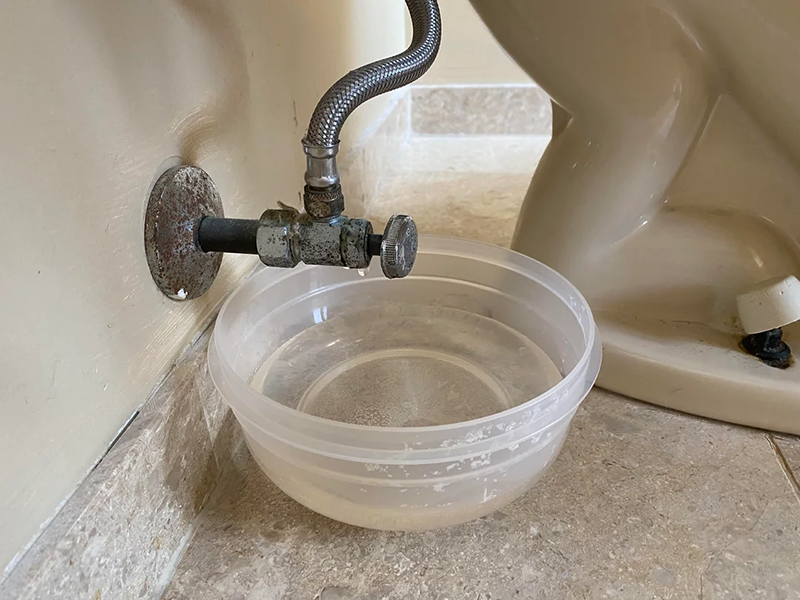 Tình trạng van bị rỉ sét, đóng cặn bẩn gây ảnh hưởng đến quá trình cấp 
