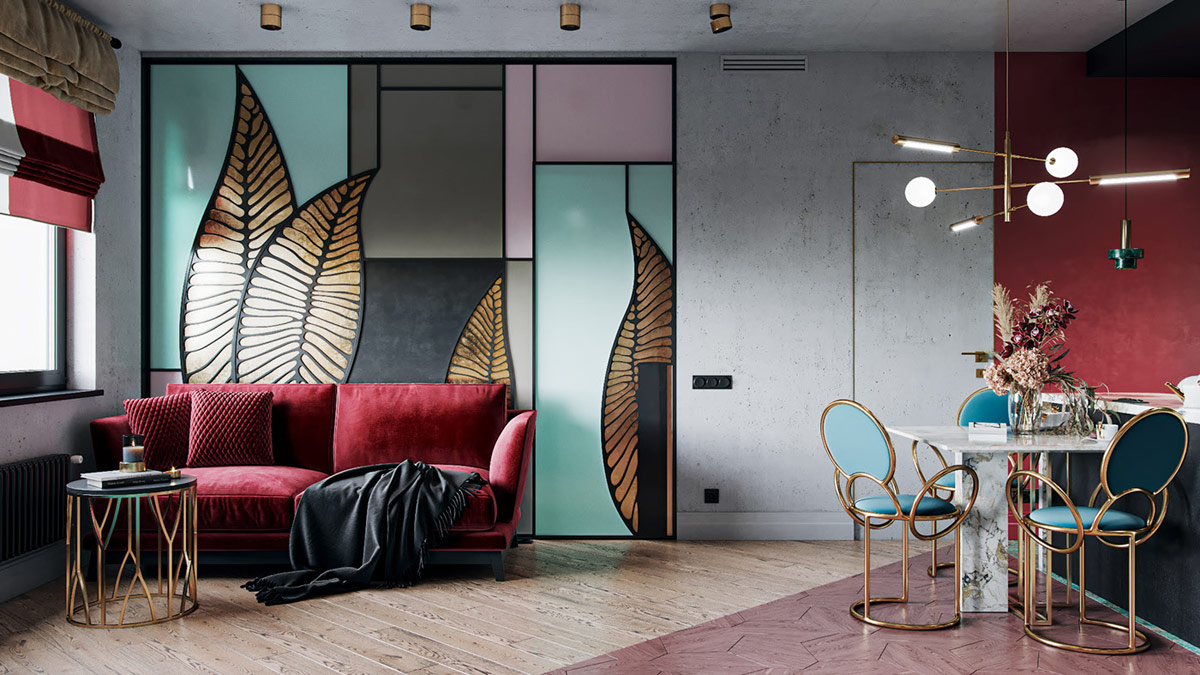 Chủ đề thường gặp trong thiết kế nội thất phong cách Art Deco