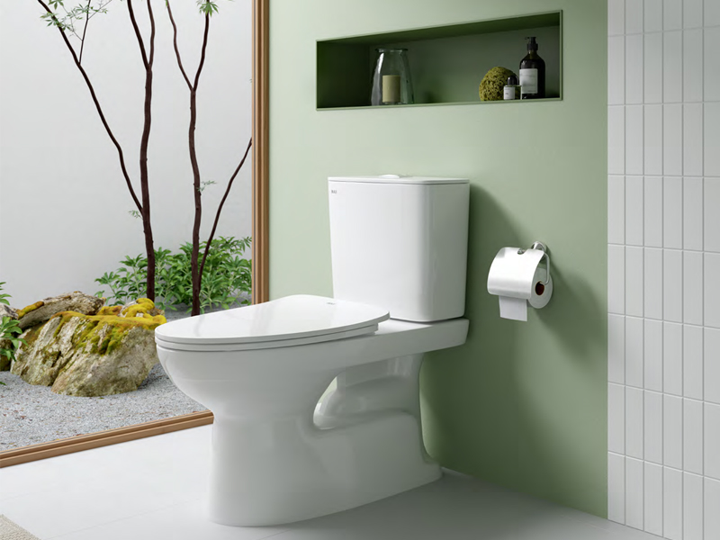 Bồn cầu 2 khối được sử dụng phổ biến hiện nay