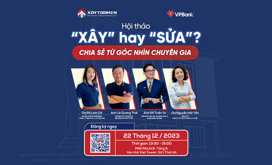 MVC & VPBANK – HỢP TÁC “SỐ” THAY ĐỔI TRẢI NGHIỆM XÂY SỬA NHÀ CỦA NGƯỜI VIỆT