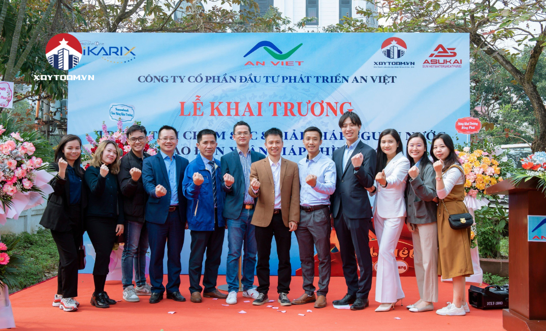 MVC & CO THAM DỰ LỄ KHAI TRƯƠNG TRUNG TÂM CHĂM SÓC & GIẢI PHÁP NGUỒN NƯỚC VỚI TƯ CÁCH NHÀ TÀI TRỢ BẠC