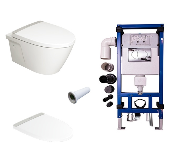 Nguyên lý hoạt động của bồn cầu treo tường American Standard