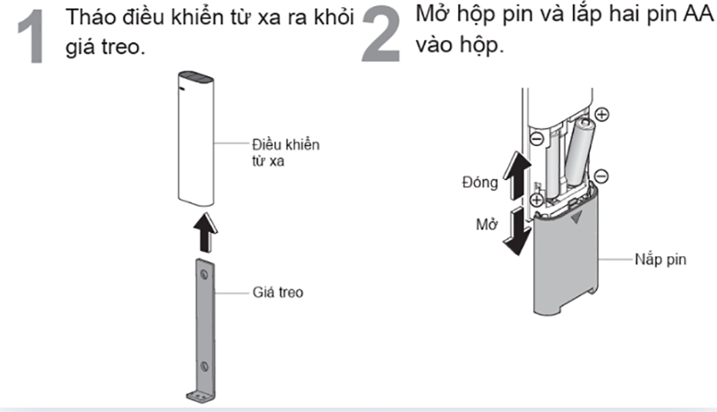 Sau khi lắp pin xong, bạn cần kích hoạt nguồn điện chính để bắt đầu sử dụng