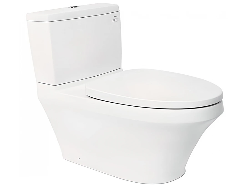 Bồn cầu 2 khối đáp ứng những tính năng cơ bản cho người dùng phổ thông
